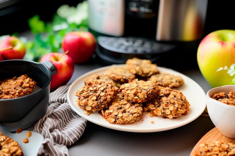 Receta Galletas De Avena Y Manzana En Airfryer Saludables