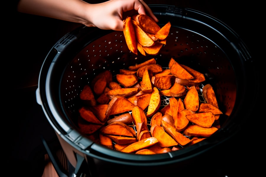 Receta Boniato Frito En La Freidora De Aire Saludable